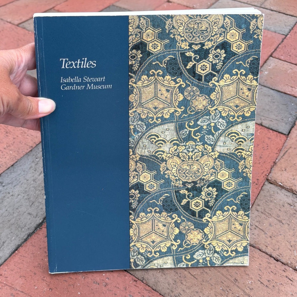 1986 Textiles Isabella Stewart Gardner Museum Boston MA Art Garden Tapestry